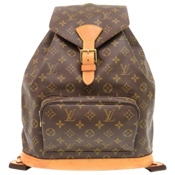 LOUIS VUITTON Brown Monogram Backpack - Picture 2 of 11